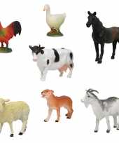 X plastic boerderij dieren speelgoed figuren kinderen 10207307